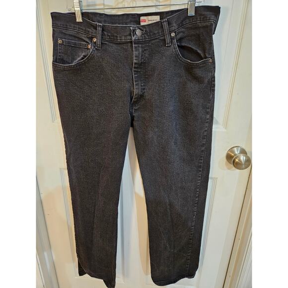 Wrangler Black Jeans NWOT Size 36x29 Regular Fit - Picture 1 of 6